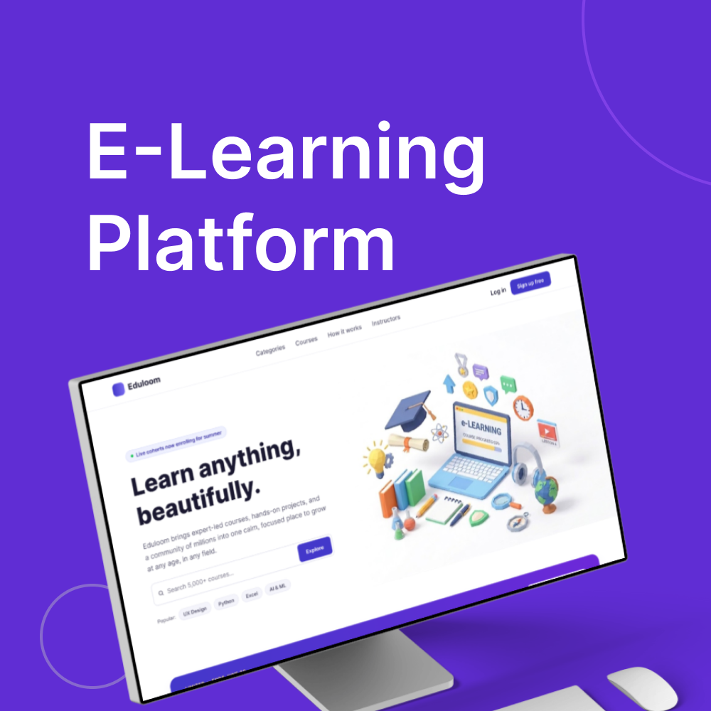 Eduloom — E-Learning Platform